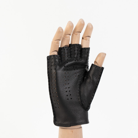 Перчатки мужские автомобильные HARMON MODA из натуральной кожи оленя 5050HM