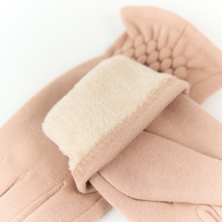Перчатки женские RANNA из трикотажа 1032RA