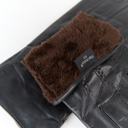 Перчатки мужские HARMON MODA из натуральной кожи 5041HM