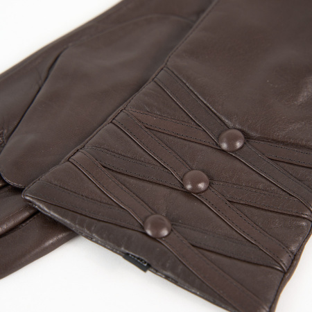 Перчатки женские HARMON MODA из натуральной лайковой кожи 1027HM