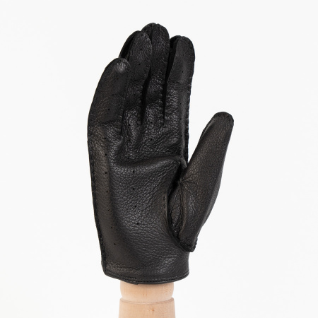 Перчатки мужские автомобильные HARMON MODA из натуральной кожи оленя 5048HM